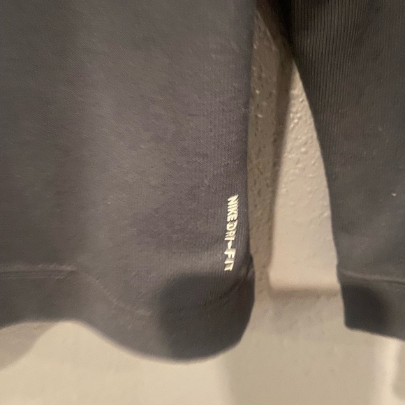 Hurley Black Hoodie with White Drawstrings - Picture 2 of 3